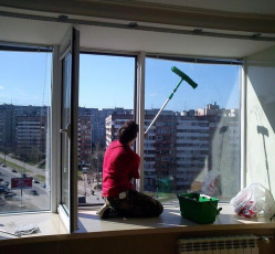 Мытье окон в однокомнатной квартире Белёв